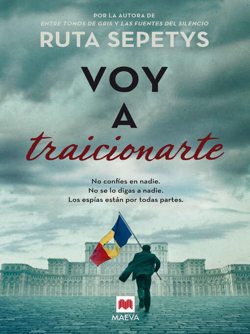 Title details for Voy a traicionarte by Ruta Sepetys - Available